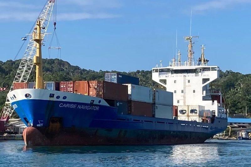 Caribe Navigator Ship with cargo for Roatan, Tropic Consolidators, Shipping to Roatan